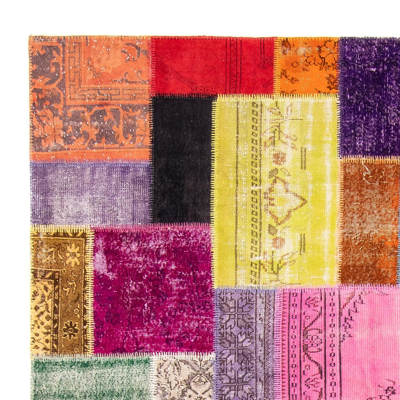 Tapete de trabalho em patchwork 365x275cm - Perserteppich Wollteppich