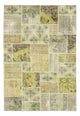Tapete de trabalho em patchwork 172x242cm - Tapete de lã