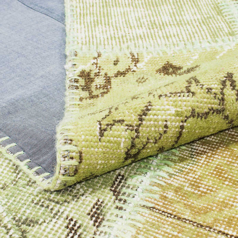 Tapete de trabalho em patchwork 172x242cm - Tapete de lã