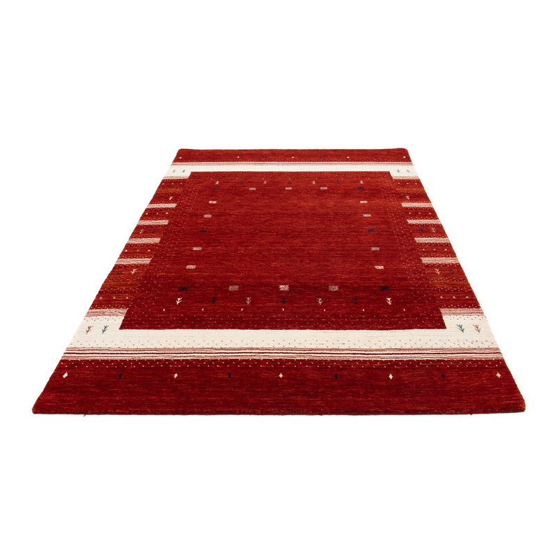 Tapete Gabbeh - Loribaft Persa - 204 x 140 cm - vermelho