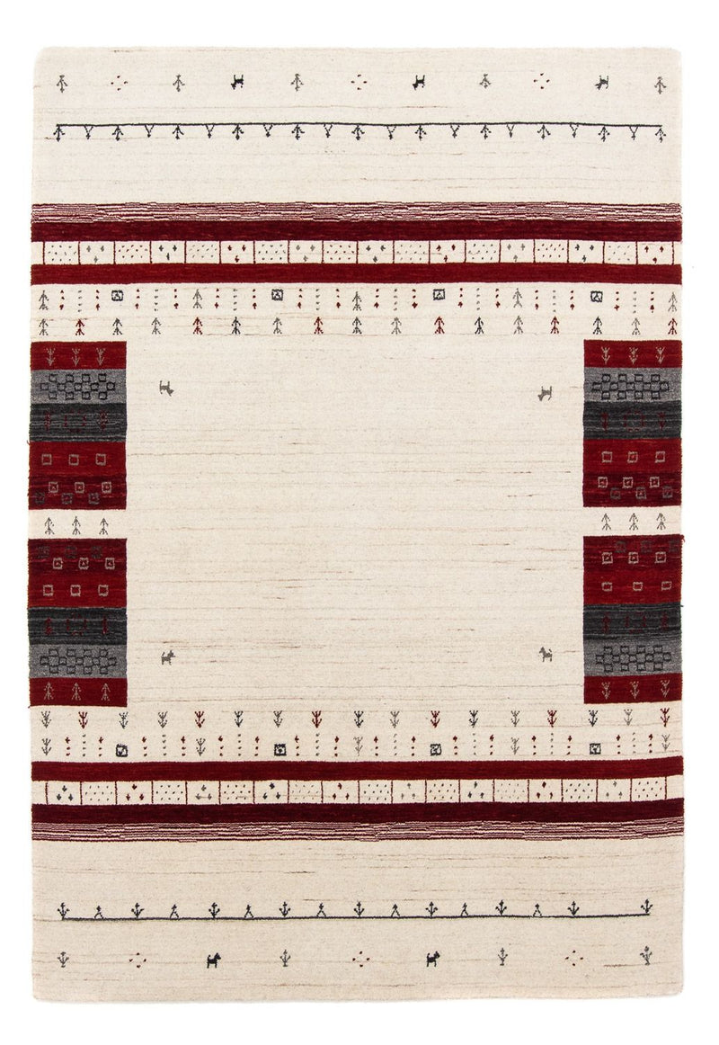 Loribaft Tapete 140x201cm - Perserteppich Wollteppich