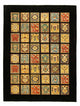 Tapete Ziegler - 255 x 196 cm - azul escuro