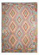 Kilim afegão Tapete 257x349cm