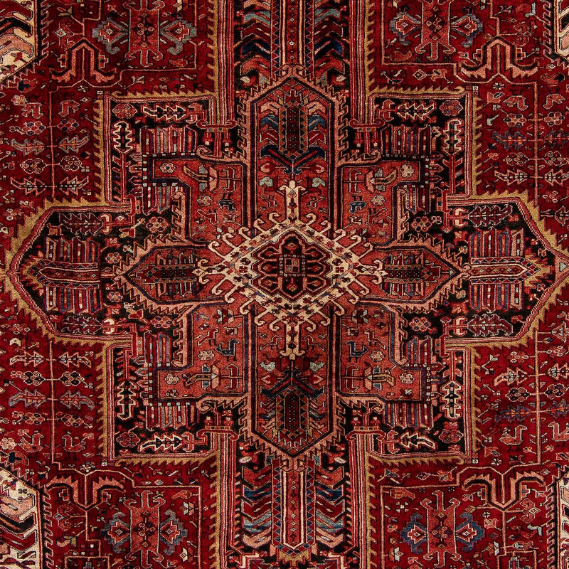 Tapete Persa - Nomadic - 397 x 304 cm - vermelho escuro