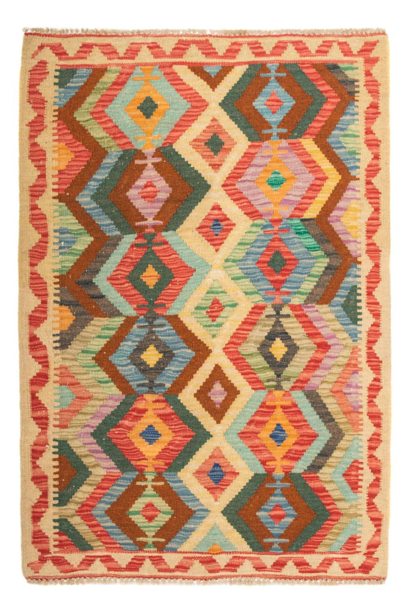 Kilim Maimana Tapete 125x80cm - Tapete de lã