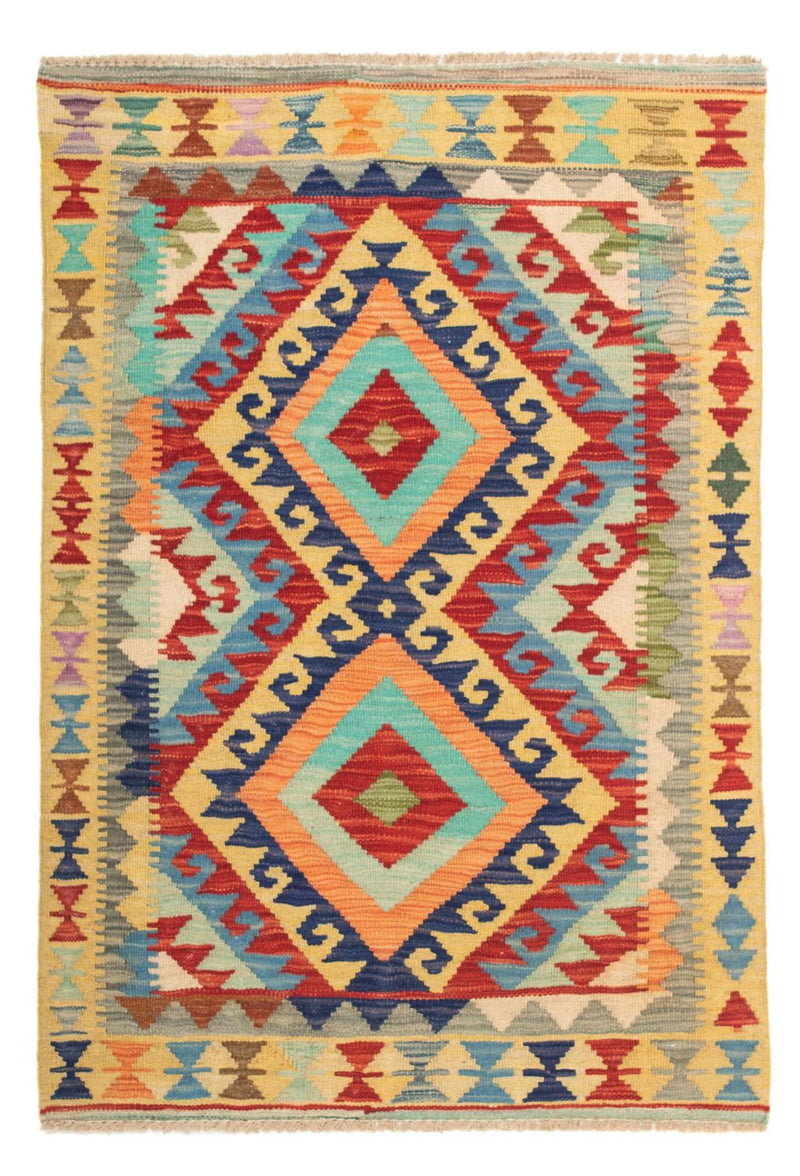 Kilim Maimana Tapete 125x80cm - Tapete de lã