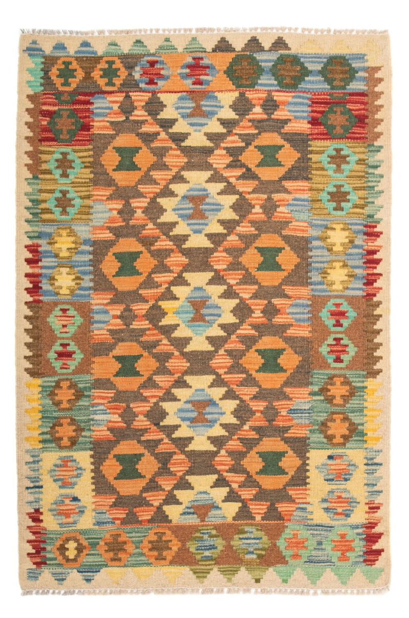 Kilim Maimana Tapete 125x80cm - Tapete de lã