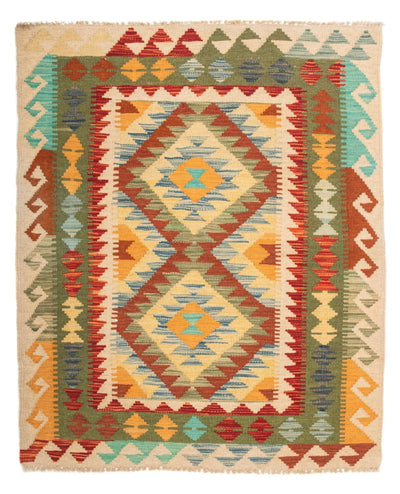 Kilim Maimana Tapete 86x124cm - Tapete de lã