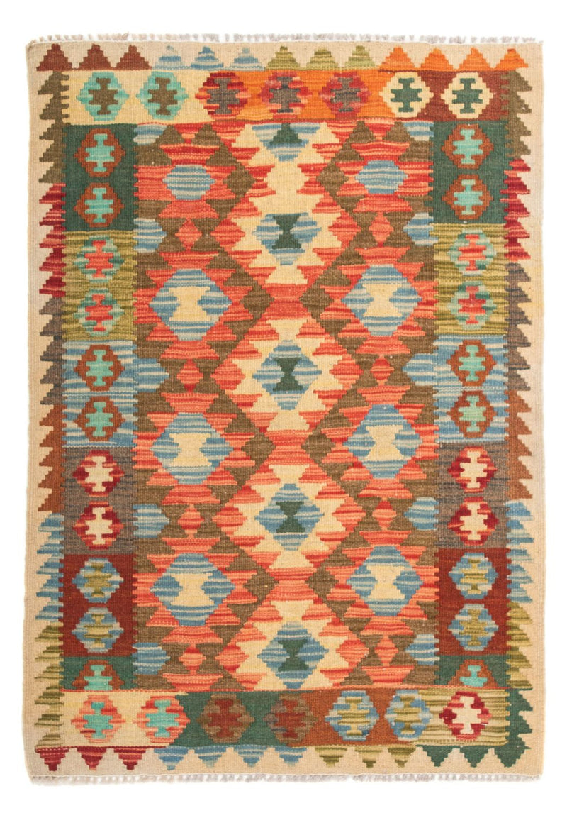 Kilim Maimana Tapete 125x80cm - Tapete de lã