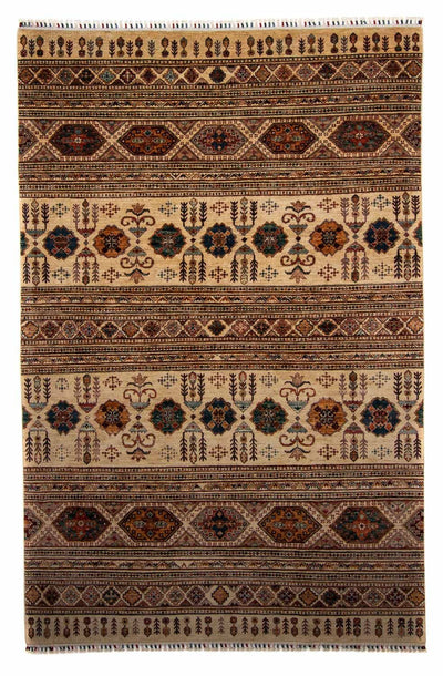 Tapete Ziegler 201x293cm - Tapete Oriental - castanho