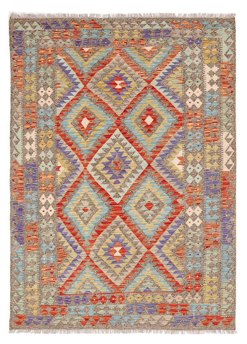 Kilim Maimana Tapete 205x156cm - Tapete de lã