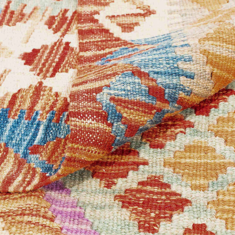Kilim Maimana Tapete 195x155cm - Tapete de lã