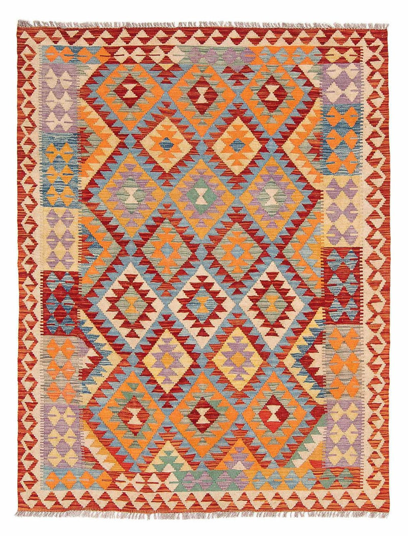 Kilim Maimana Tapete 194x152cm - Tapete de lã