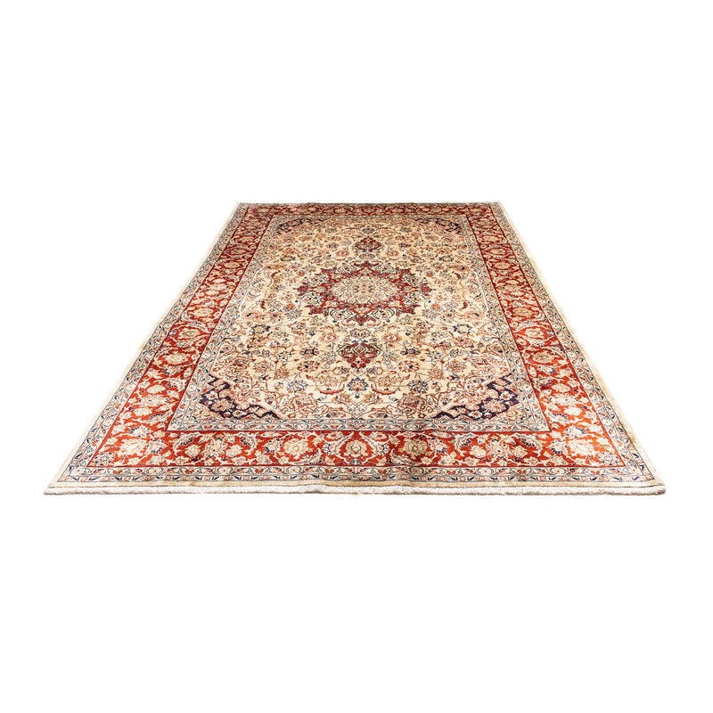 Tapete persa - Keshan - 305 x 207 cm - bege