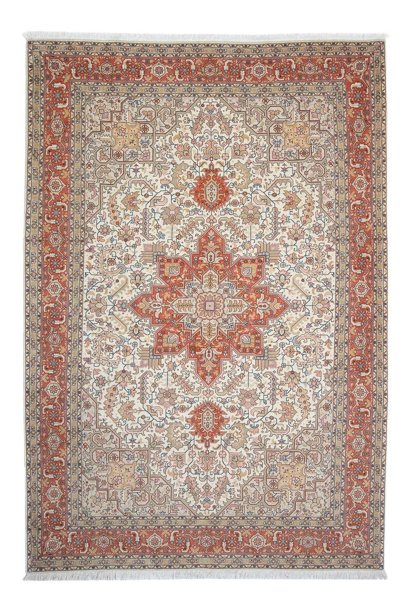 Tapete Persa - Tabriz - Royal - 306 x 200 cm - bege