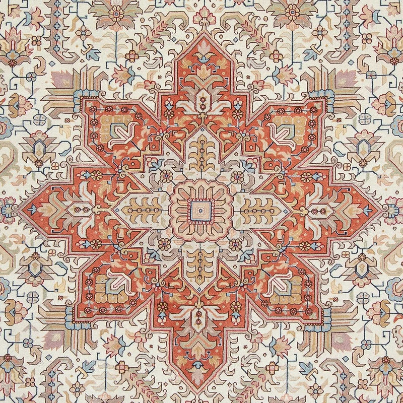 Tapete Persa - Tabriz - Royal - 306 x 200 cm - bege