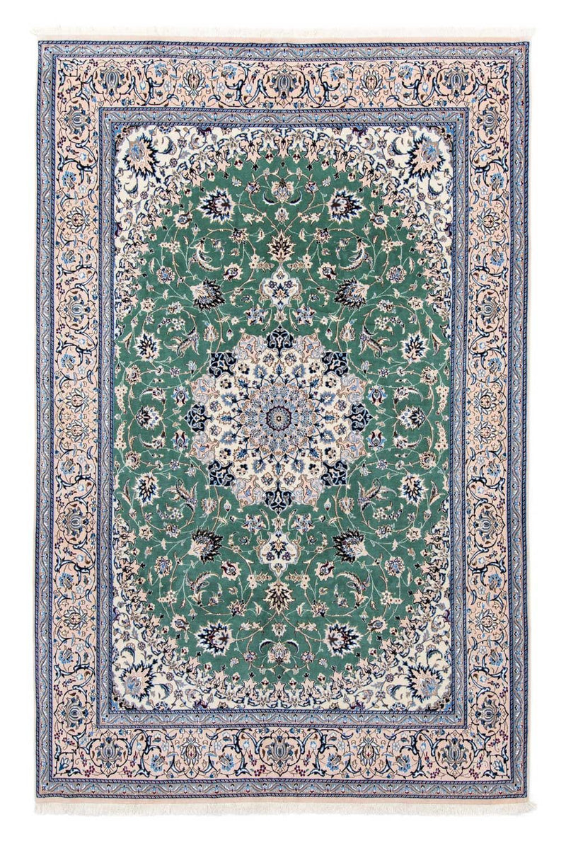 Tapete Persa - Nain - Royal - 293 x 198 cm - verde
