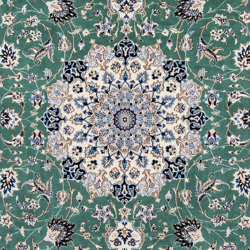 Tapete Persa - Nain - Royal - 293 x 198 cm - verde