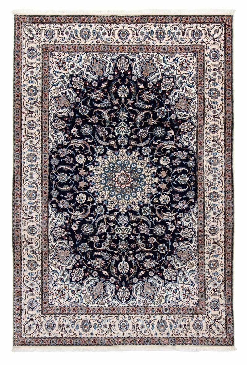 Tapete Persa - Nain - Royal - 303 x 203 cm - preto