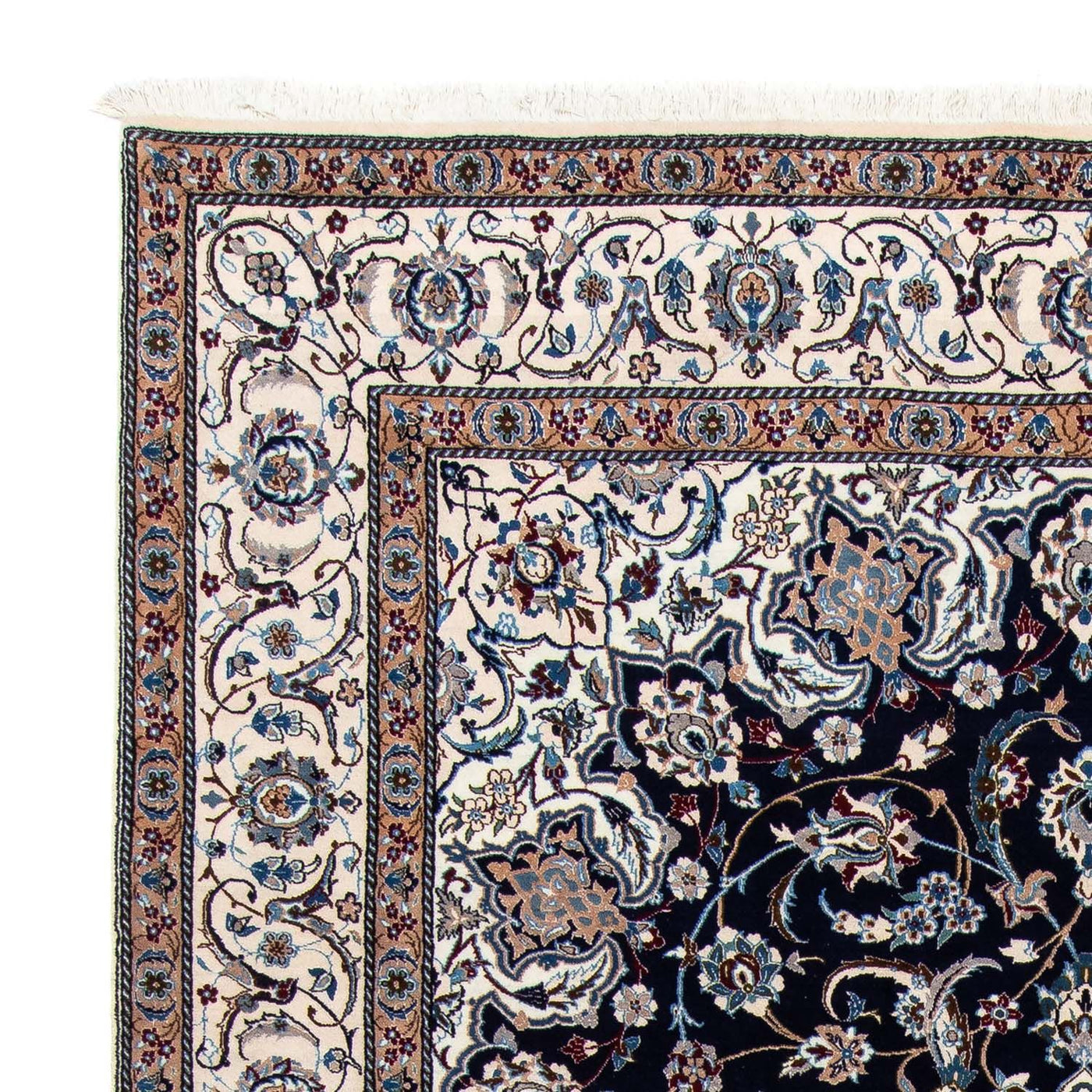Tapete Persa - Nain - Royal - 303 x 203 cm - preto