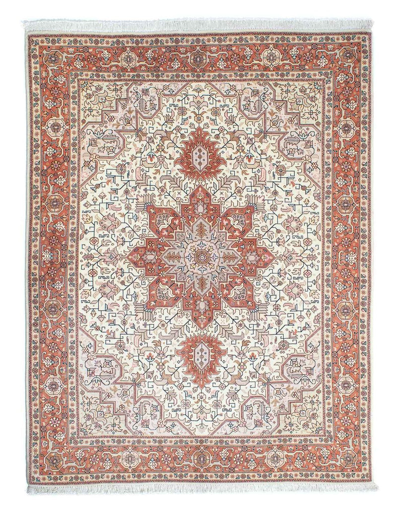 Tapete Persa - Tabriz - Royal - 201 x 149 cm - bege
