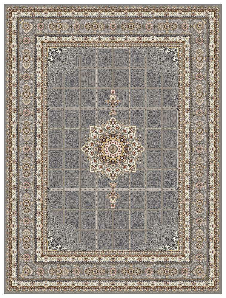Tapete de tecido oriental Eastern Elegance