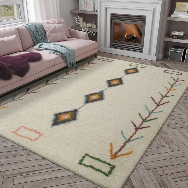 Tapete de lã - Bedouin Bliss - rectangular