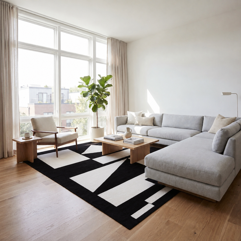 Tapete de desenhador Nordic Clarity - Designerteppich