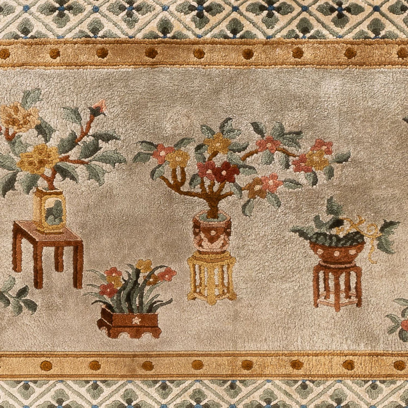 Seda chinesa Tapete 154x93cm - Tapete Oriental