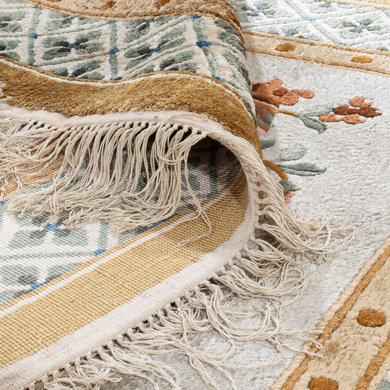 Seda chinesa Tapete 154x93cm - Tapete Oriental